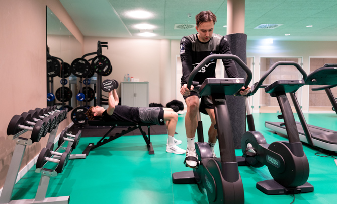 Fitness Area im Kongresshotel Potsdam