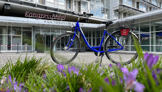 Fahrradarrangement im Kongresshotel Potsdam