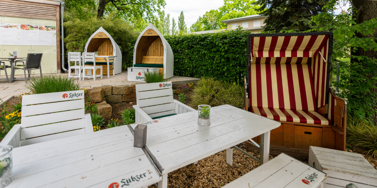 Freiluftbar im Kongresshotel Potsdam