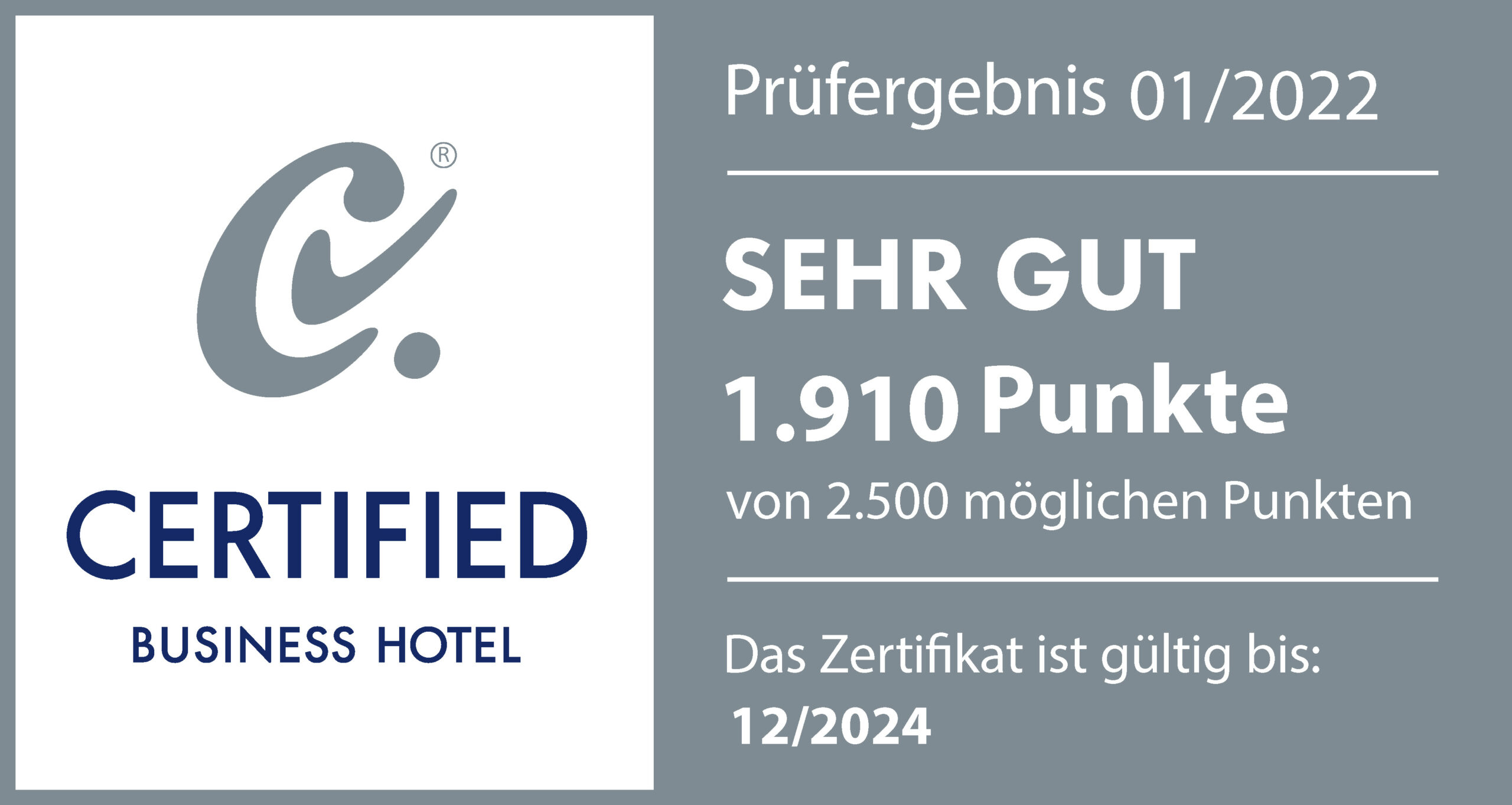 Prüfsiegel_Business_Kongresshotel Kongresshotel Potsdam. Certified. Business Hotel.