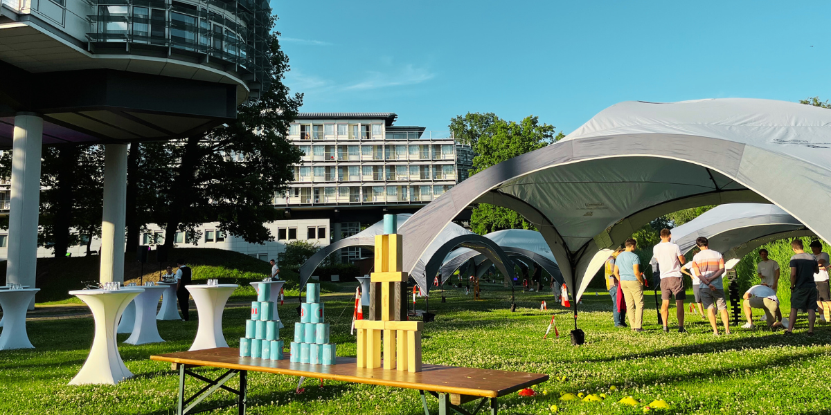 Eventgarten. Teamevent. Firmenfeier.