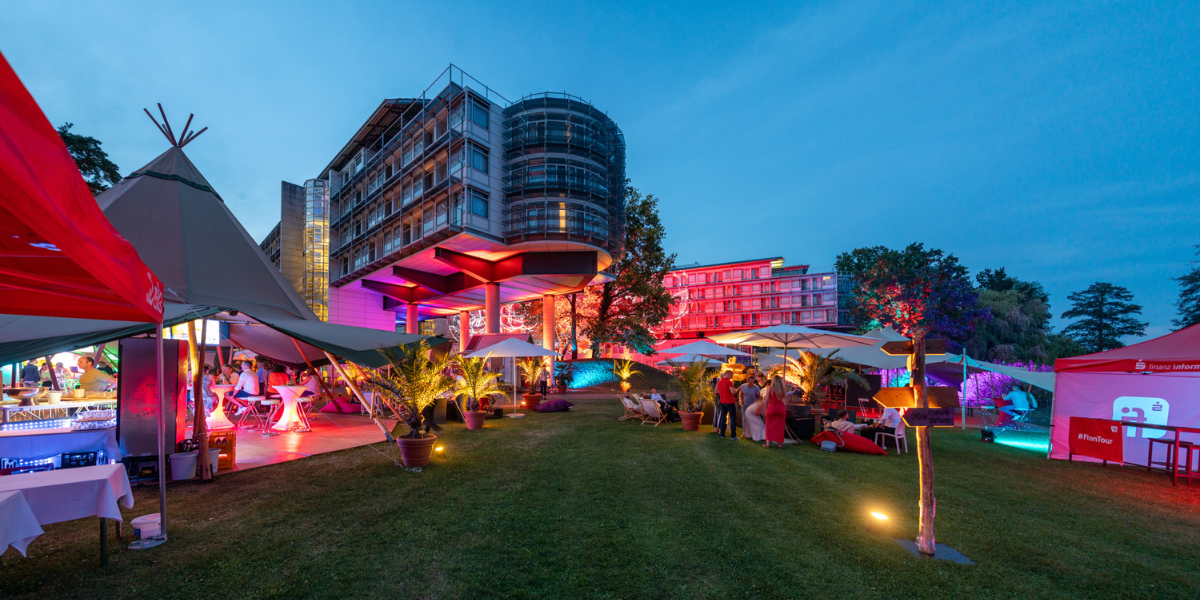 Eventgarten. Abendevent. Kongresshotel Potsdam.