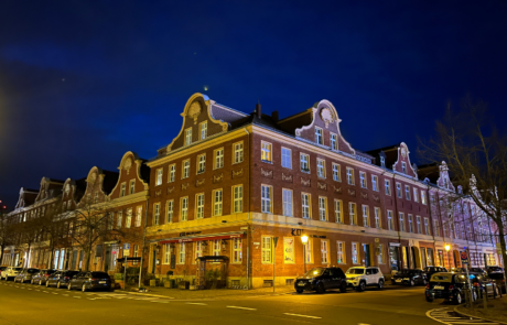 Holländisches Viertel. Potsdam. Nacht. Winter.