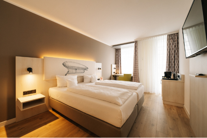 Doppelzimmer Small im Kongresshotel Potsdam.