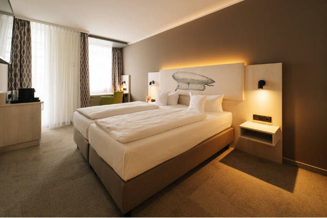 Doppelzimmer Small im Kongresshotel Potsdam.