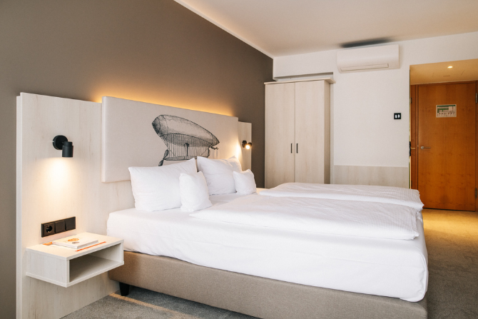 Doppelzimmer Small im Kongresshotel Potsdam.