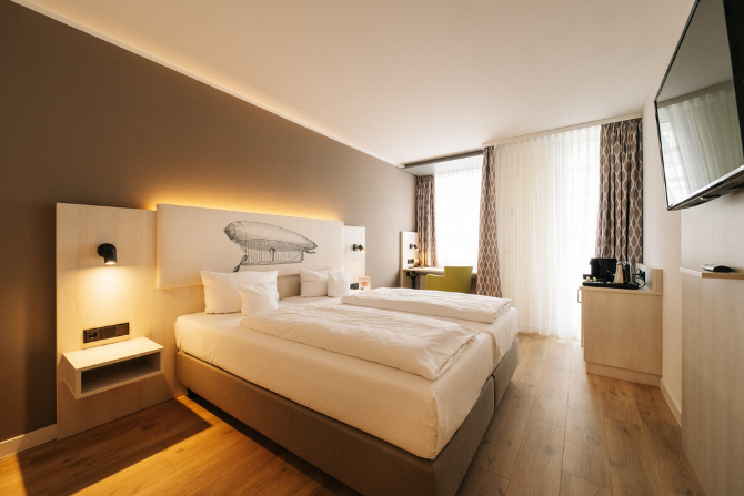Doppelzimmer Small im Kongresshotel Potsdam.